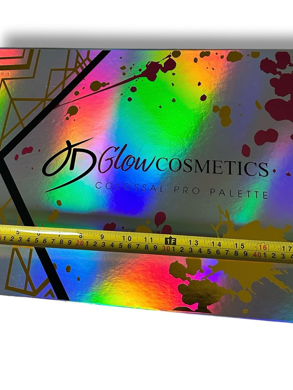NEW HUGE Glow Cosmetics Colossal Pro Palette - Holographic Gold Splash